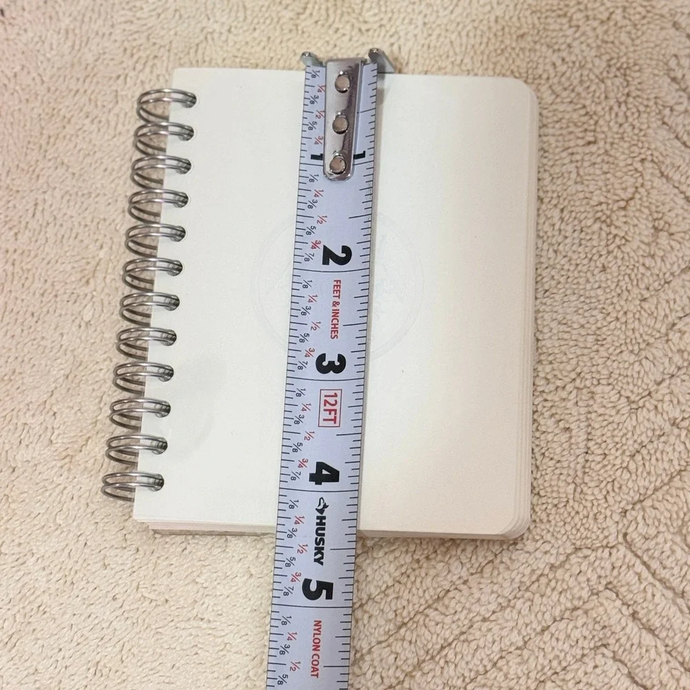 Hermès Paris Spiral Bound Memo Notebook Refill White Horse Logo Unused
